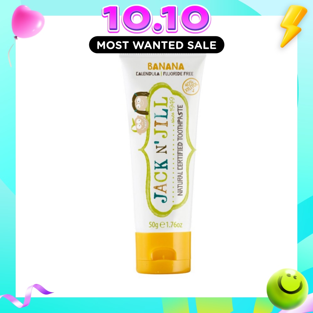 Banana Natural Toothpaste (From 6 Months+) 50g image