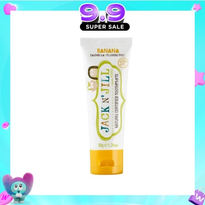 JACK N JILL - Banana Natural Toothpaste (From 6 Months+) 50g image