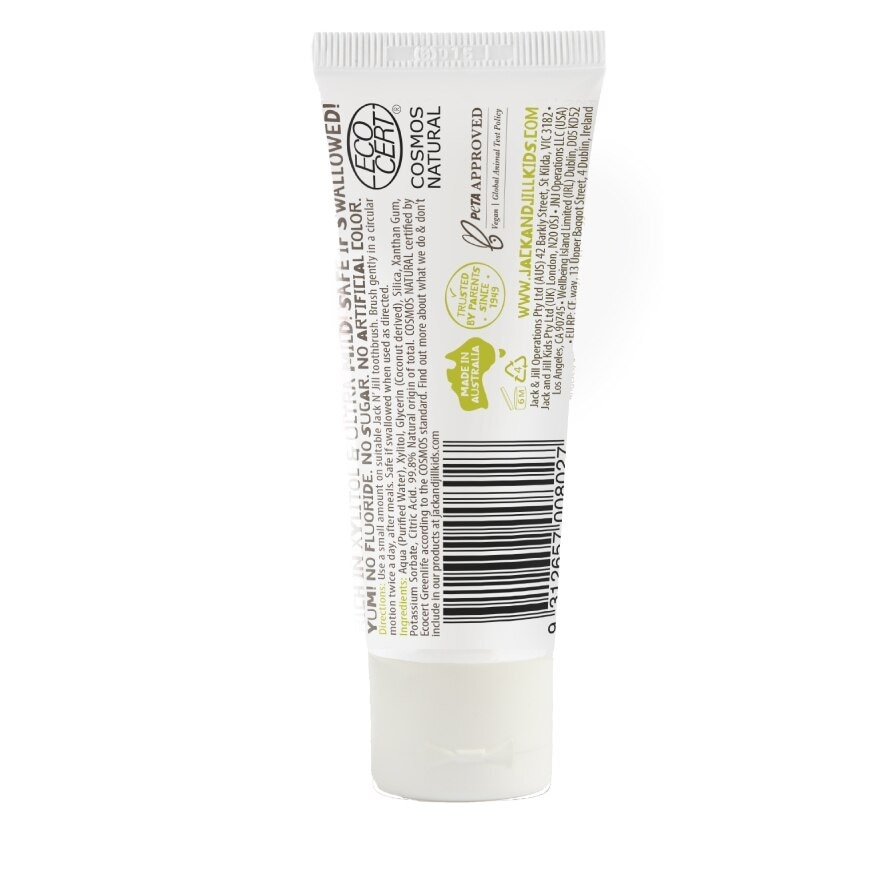 Flavor Free Natural Toothpaste (Gentle Removal Of Plaque, Help Soothe Gums,Suitable From 6 Months+) 50g