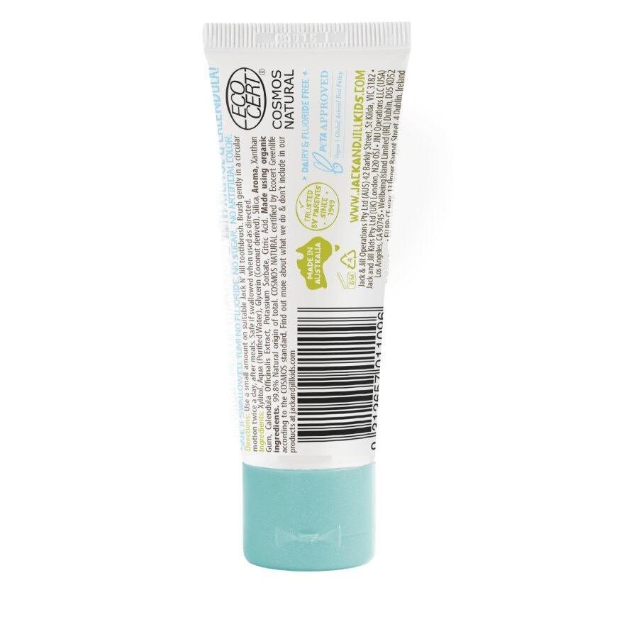 Milk Shake Natural Toothpaste (Gentle Removal Of Plaque, Help Soothe Gums,Suitable From 6 Months+) 50g