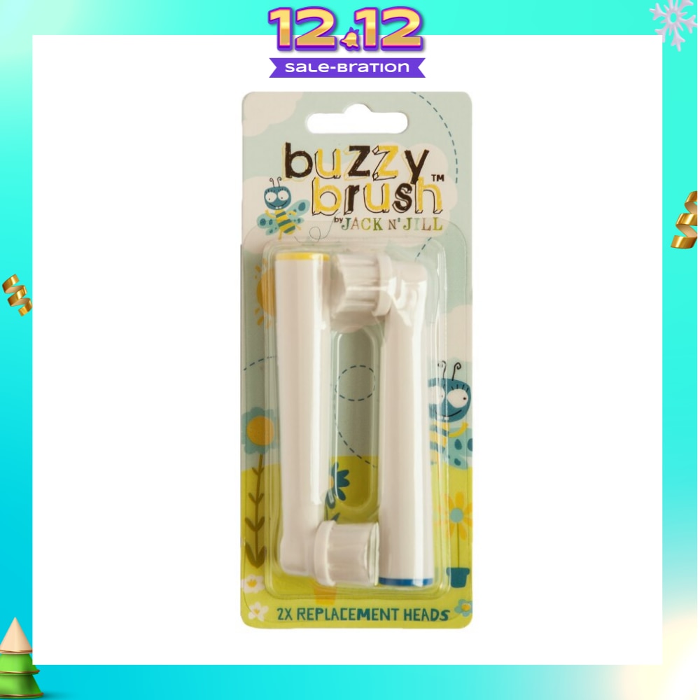 Buzzybrush Replace Heads (Replacement Heads Can Be Easily Attached To Your Buzzy Brush) 2s