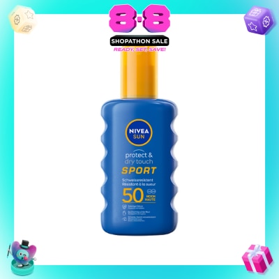 NIVEA SUN - Protect & Moisture Sun Body Lotion SPF50+ PA+++ (UVA/UVB Protect + Water Resistant + Moisturize Skin) 125ml