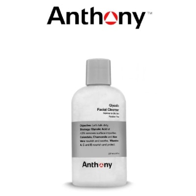 ANTHONY Anthony Glycolic Facial Cleanser (Calendula + Chamomile + Aloe Vera) 237ml