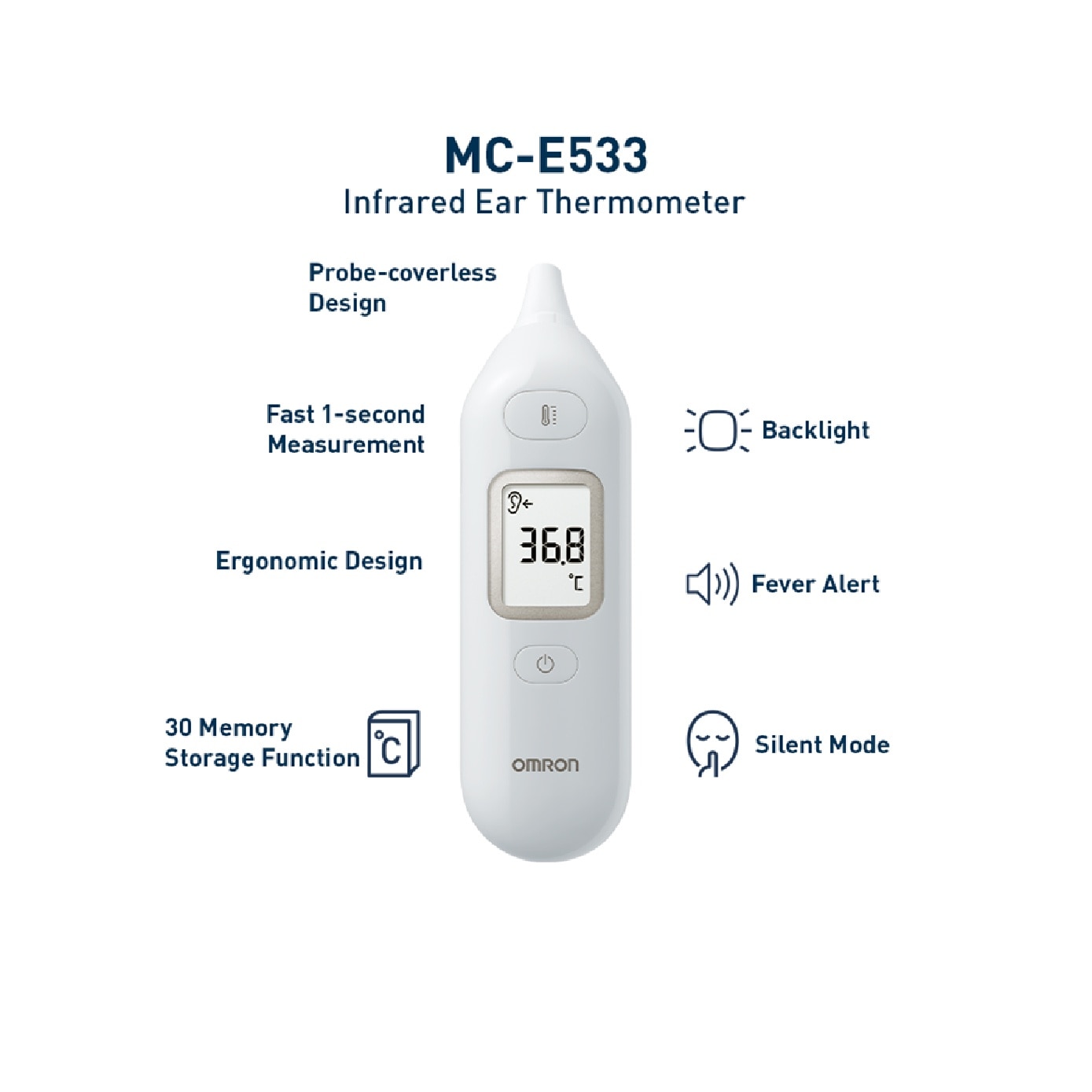 Infrared Ear Thermometer MC-E533 1s