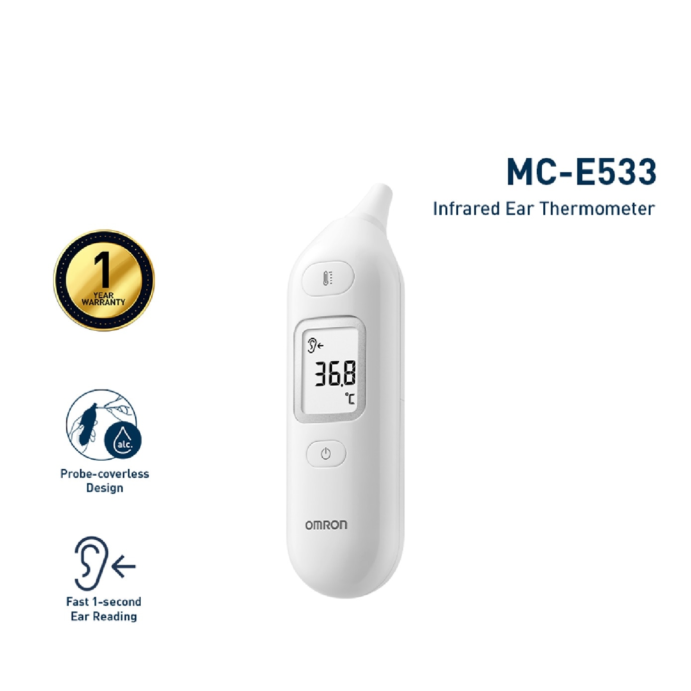 Infrared Ear Thermometer MC-E533 1s