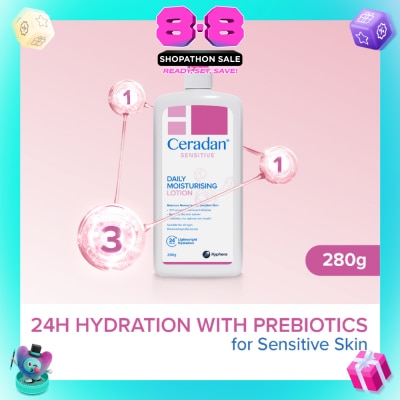 CERADAN - Daily Moisturising Lotion for Dry and Sensitive Skin 280g