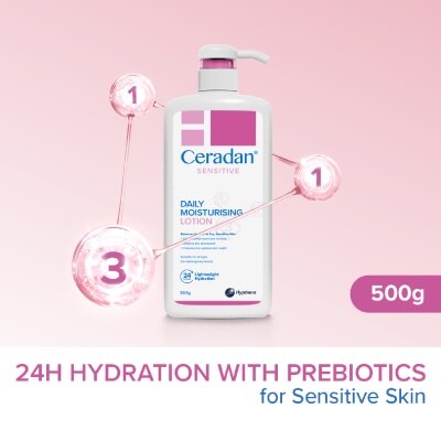 diremotion TANSAN BODY CARE CREAM 50g×5 CERADAN Daily Moisturising Lotion for Dry and Sensitive Skin 500g