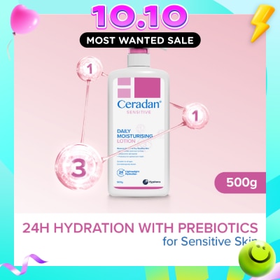 CERADAN Daily Moisturising Lotion for Dry and Sensitive Skin 500g image
