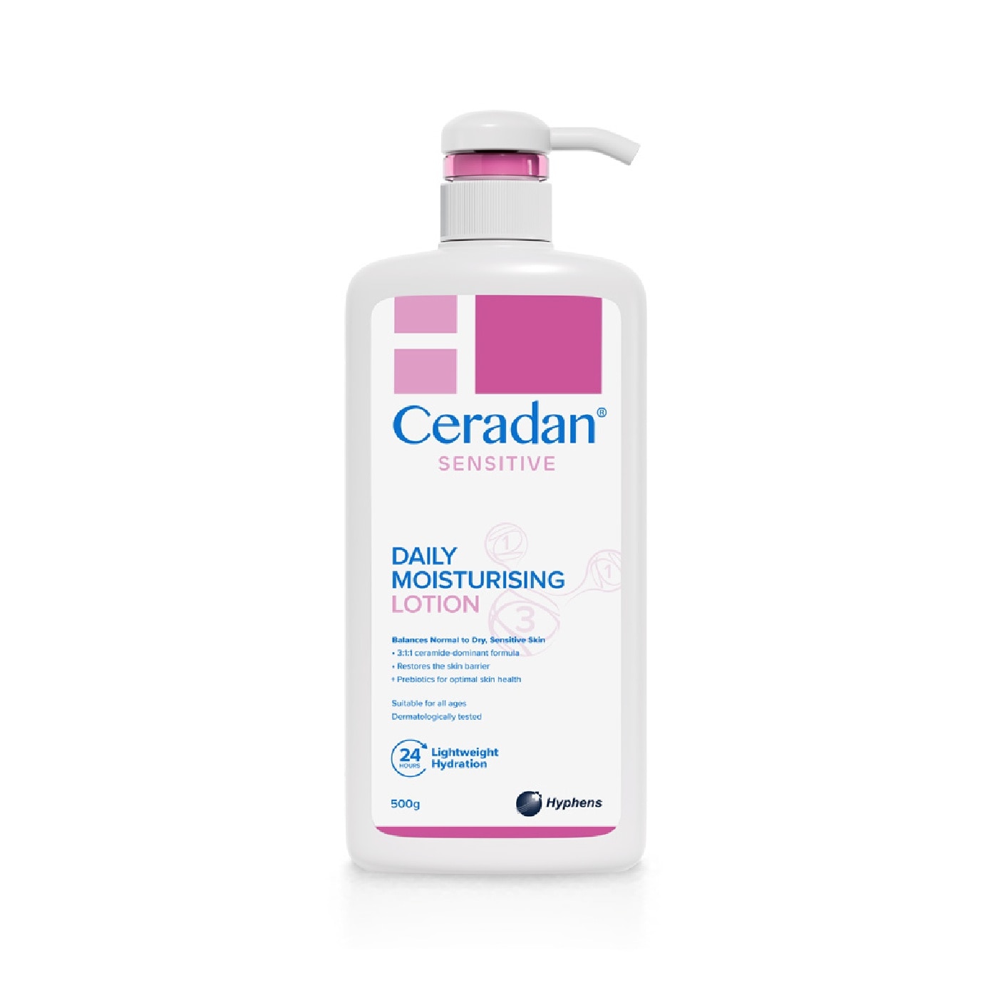 Daily Moisturising Lotion for Dry and Sensitive Skin 500g