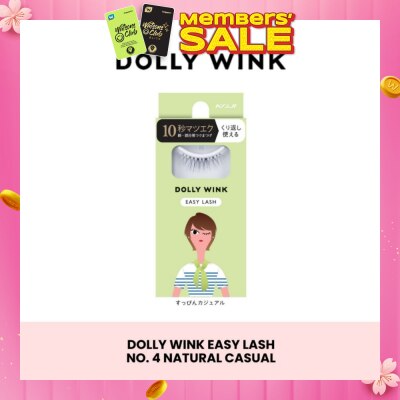 DOLLY WINK Easy Lash 04 Natural Casual (Tail Lash) 1 Pair