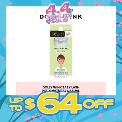 DOLLY WINK - Easy Lash 04 Natural Casual (Tail Lash) 1 Pair