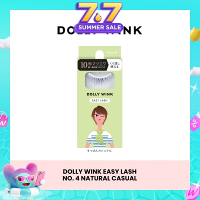 DOLLY WINK - Easy Lash 04 Natural Casual (Tail Lash) 1 Pair