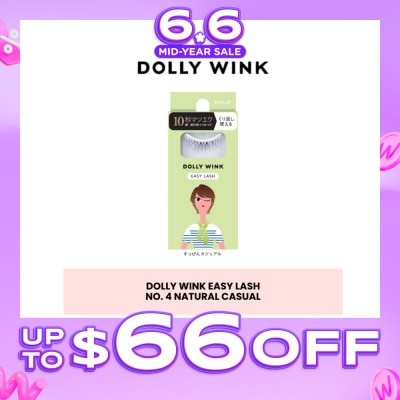 DOLLY WINK - Easy Lash 04 Natural Casual (Tail Lash) 1 Pair
