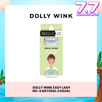 DOLLY WINK Easy Lash 04 Natural Casual (Tail Lash) 1 Pair