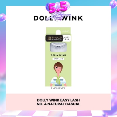 DOLLY WINK - Easy Lash 04 Natural Casual (Tail Lash) 1 Pair