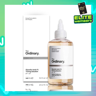 THE ORDINARY Glycolic Acid 7% Toning Solution (Improves The Appearance Of Skin Texture With Continued Use) 240ml