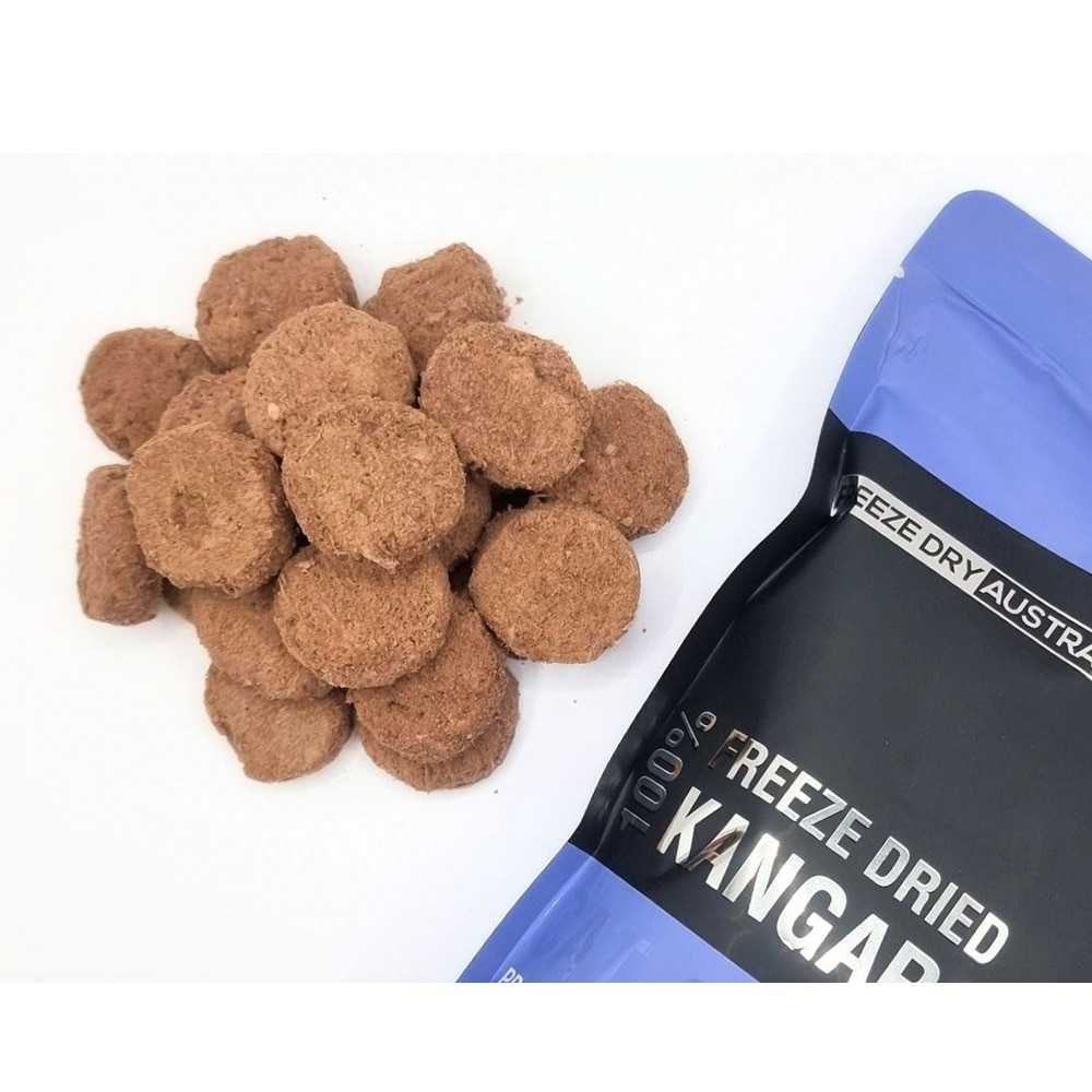 Freeze Dried Kangaroo Cookie Cat and Dog Treats 100g