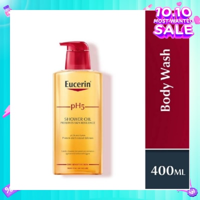 EUCERIN pH5 Shower Oil Body Wash with Pump 400ml