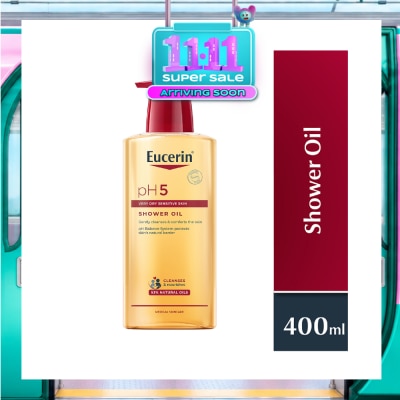 EUCERIN pH5 Shower Oil Body Wash with Pump 400ml image