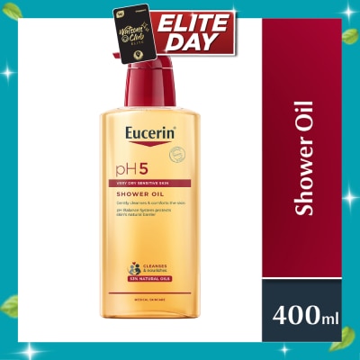 EUCERIN pH5 Shower Oil Body Wash with Pump 400ml image