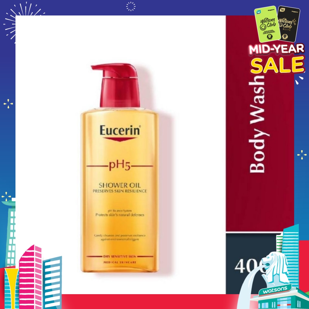 pH5 Shower Oil Body Wash with Pump 400ml