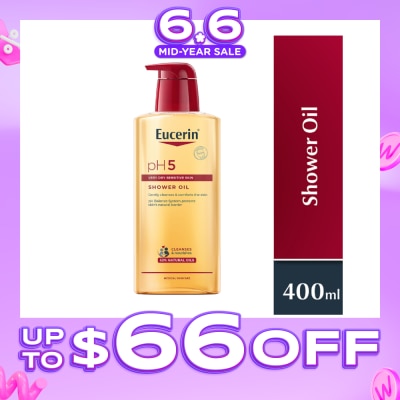 EUCERIN - pH5 Shower Oil Body Wash with Pump 400ml