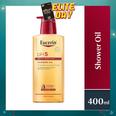 EUCERIN - pH5 Shower Oil Body Wash with Pump 400ml