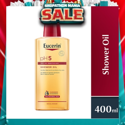 EUCERIN - pH5 Shower Oil Body Wash with Pump 400ml