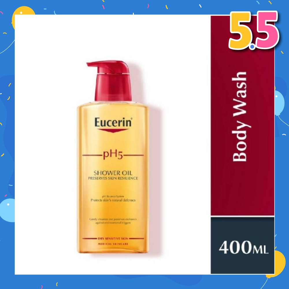pH5 Shower Oil Body Wash with Pump 400ml