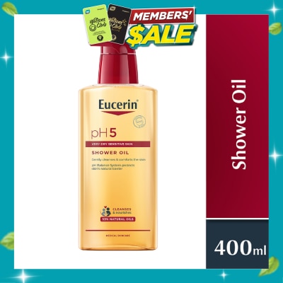 EUCERIN pH5 Shower Oil Body Wash with Pump 400ml image