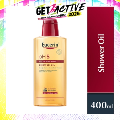EUCERIN - pH5 Shower Oil Body Wash with Pump 400ml image