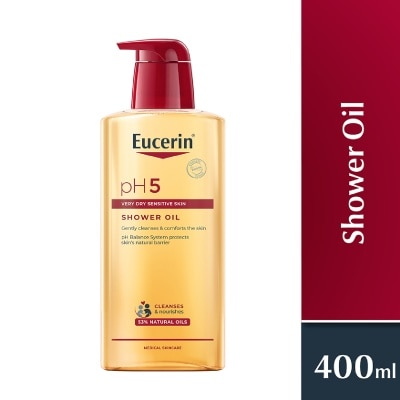EUCERIN - pH5 Shower Oil Body Wash with Pump 400ml