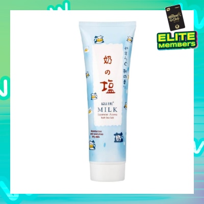 AQUA RINE Japanese Aroma Bath Sea Salt Scrub Milk (Moisturizes & Nourishes Dry Skin) 400g