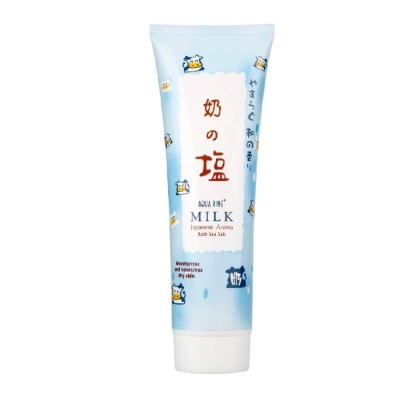 AQUA RINE Japanese Aroma Bath Sea Salt Scrub Milk (Moisturizes & Nourishes Dry Skin) 400g