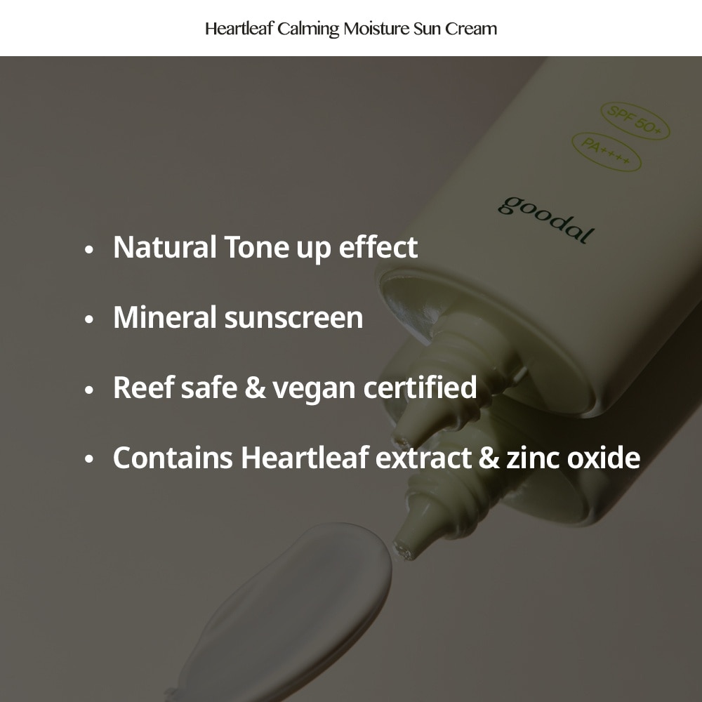 Houttuynia Cordata Calming Mineral Filter Sun Cream SPF 50+ PA+++ 50ml