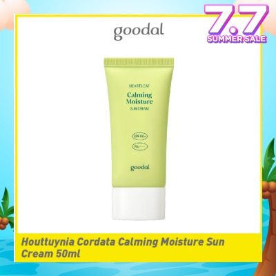 GOODAL Houttuynia Cordata Calming Moisture Sun Cream SPF 50+++ PA++ (Suitable For Sensitive Skin) 50ml