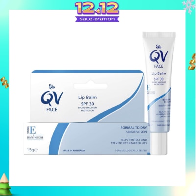 EGO QV Face Lip Balm SPF30 (Soothe & Hydrates Dry or Cracked Lips) 15g