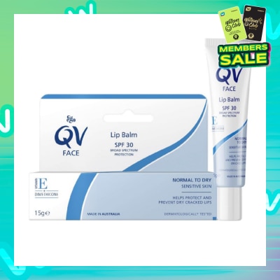 EGO QV Face Lip Balm SPF30 (Soothe & Hydrates Dry or Cracked Lips) 15g