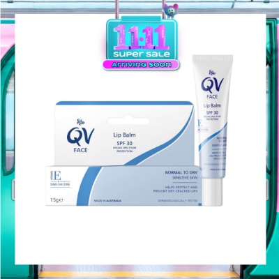 EGO QV Face Lip Balm SPF30 (Soothe & Hydrates Dry or Cracked Lips) 15g image