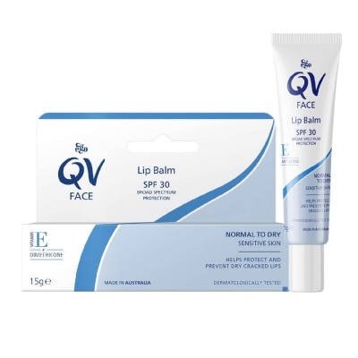 EGO QV Face Lip Balm SPF30 (Soothe & Hydrates Dry or Cracked Lips) 15g