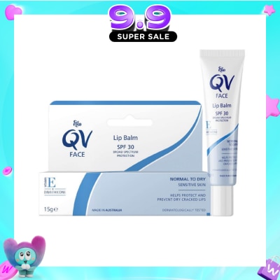 EGO QV - Face Lip Balm SPF30 (Soothe & Hydrates Dry or Cracked Lips) 15g image