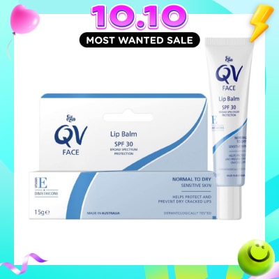EGO QV Face Lip Balm SPF30 (Soothe & Hydrates Dry or Cracked Lips) 15g image