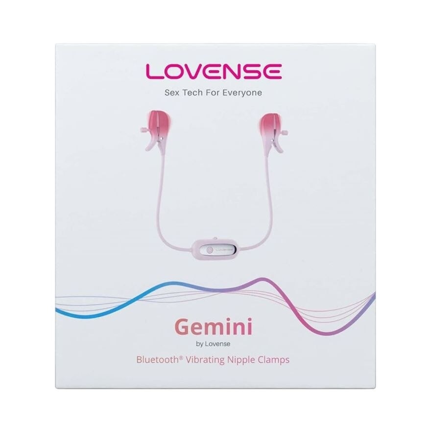 Gemini App Controlled Vibrating Nipple Clamps 1s