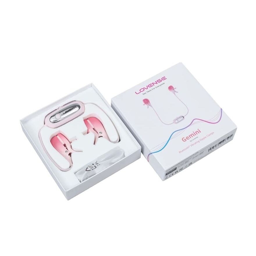 Gemini App Controlled Vibrating Nipple Clamps 1s