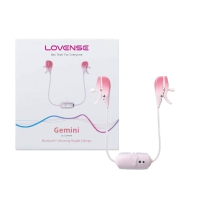 LOVENSE Gemini App Controlled Vibrating Nipple Clamps 1s