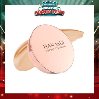 HANASUI - Serum Cushion (02 Natural) Moisturising, Light Texture And Perfect Coverage 15g