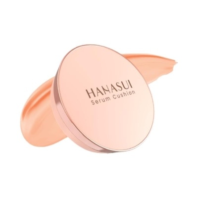 HANASUI Serum Cushion (04 Pinkish) Moisturising, Light Texture And Perfect Coverage 15g