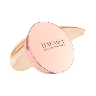 HANASUI Serum Cushion (07 Light Ivory) Moisturising, Light Texture And Perfect Coverage 15g