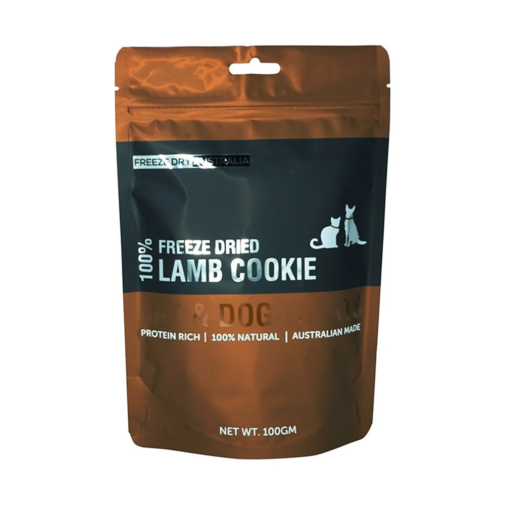 Freeze Dried Lamb Cookie Cat and Dog Treats 100g
