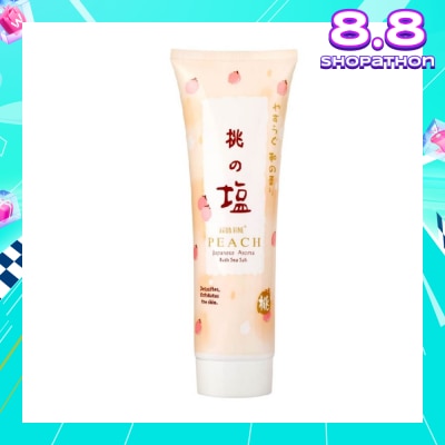 THERAMED Japanese Sea Salt Scrub - Peach 400g